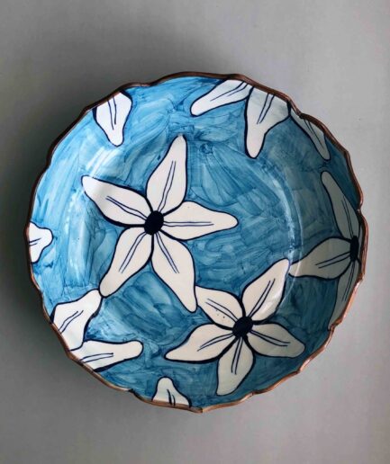 Ferozi Flowers Lotus Petal Platter