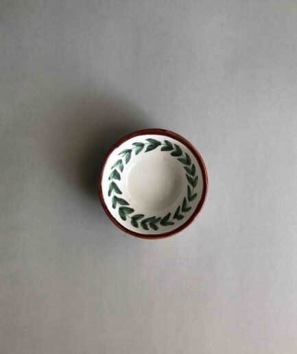 Green Leaf Dip Bowl