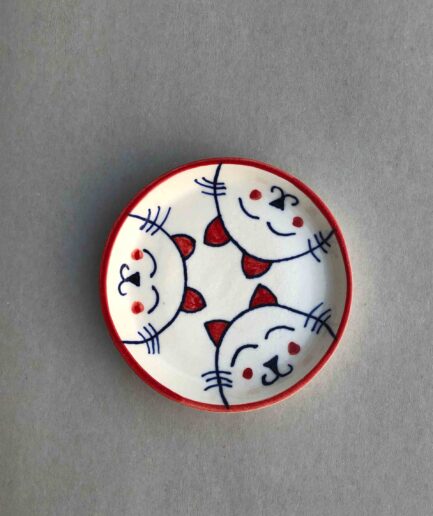 Laal Cat Ears Coaster