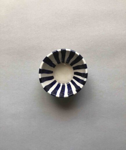 Zebra Lines Mongol Bowl