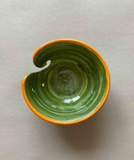 Tree Green Yarn Bowl