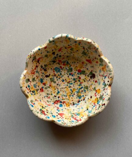Rainbow Vintage Curry Bowl