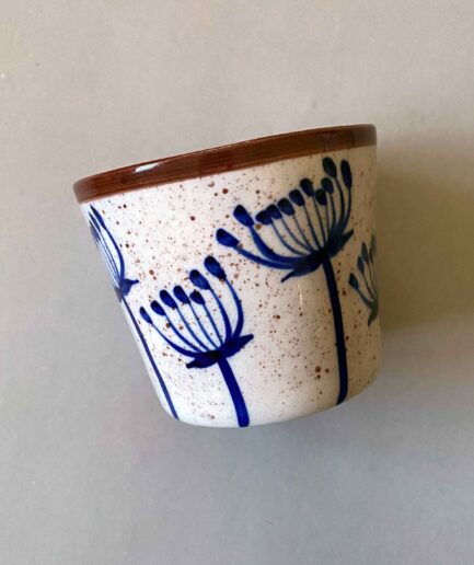 Blue Bud Table Top Planter