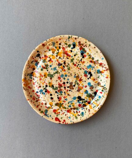 Rainbow Dessert Plate