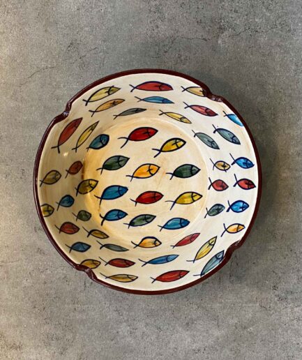 Rainbow Fish Vintage Curry Bowl