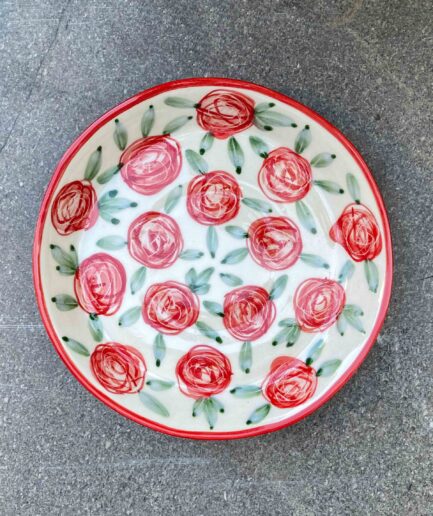 Red Roses Quarter Plate