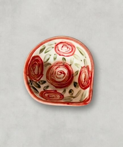 Red Roses Diya