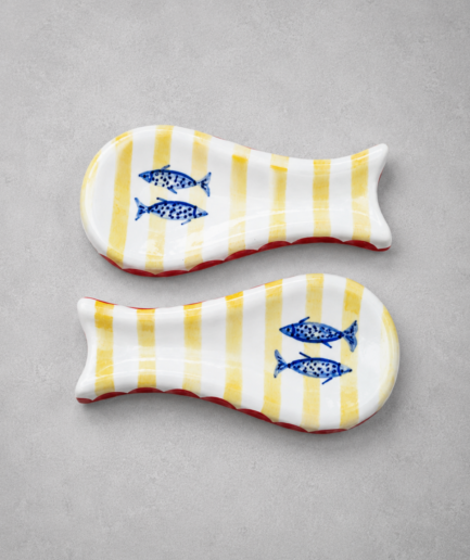 Yellow Fish Spoon Rest